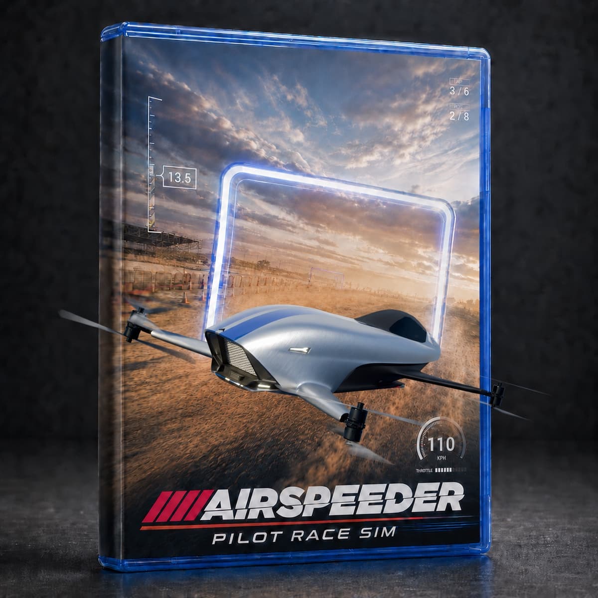 The Airspeeder Pilot Race Sim game case