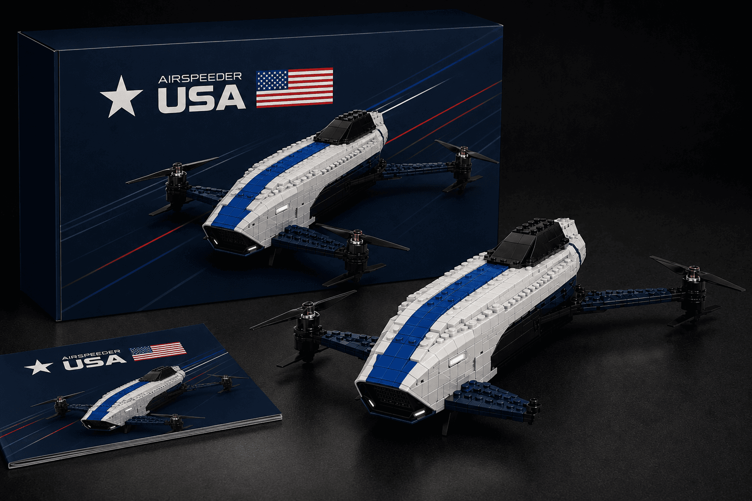 Airspeeder USA construction kit